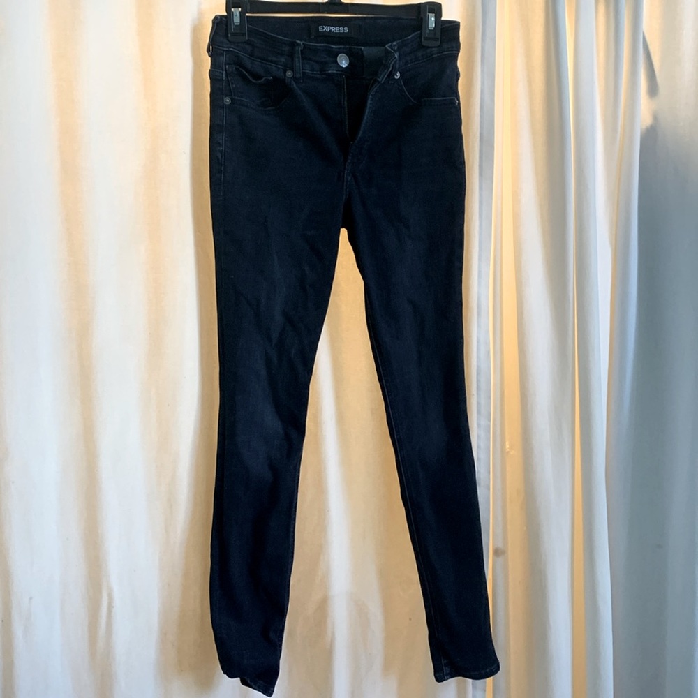 Express high rise denim jeans, 2R Stretch+